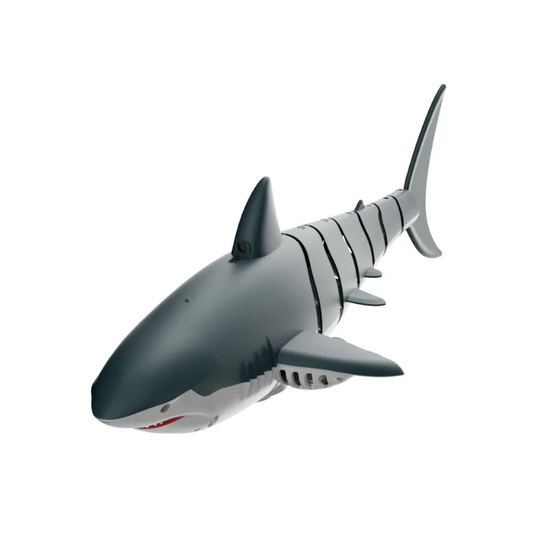New S6 Simulation Remote Control Shark 2.4G Electric Water Toy Shark Boat Model Swinging Fish Toy Festival Gift 5