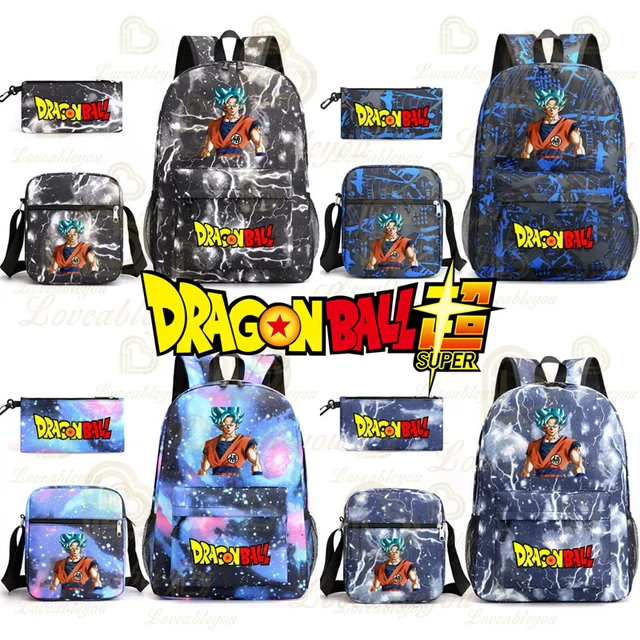 Backpacks School Kids Dragon Ball Z  Big Dragon Ball School Backpack - Ball  Z School - Aliexpress