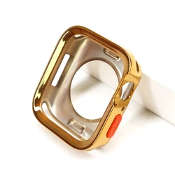 Premium Protective TPU Bumper Case for Series456 SE 40MM (Plating - Gold)