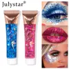 Eye Makeup Mermaid Sequins Gel Holographic Sequins Glitter Diamond Eyeshadow Makeup Festival Party Face Makeup Gel Sequins 18g 1