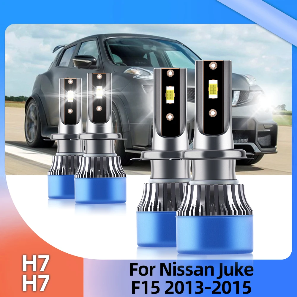 

Roadsun светодиодные фары светильник 12 В автомобильные лампы для Nissan Juke F15 серии SUV 2013 2014 2015 дальнего ближнего света турбо фары замена