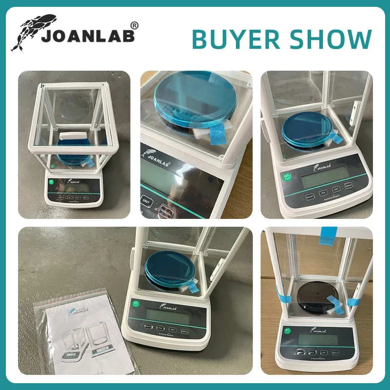 JOANLAB Analytical Balance Lab Digital Scales Electronic Balance Precision Scale Range: 200/300/500g Resolution: 0.001g