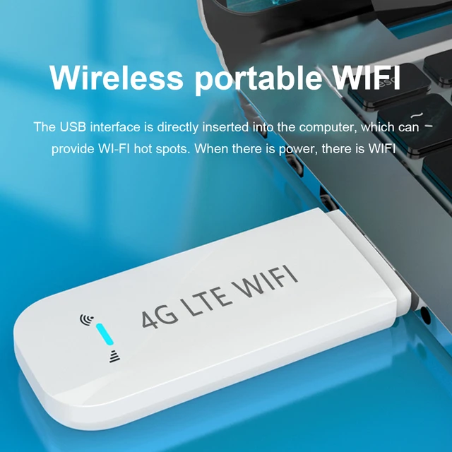 Routeur sans fil 4G, 150Mbps, adaptateur WiFi, clé modem USB, carte SIM  mobile à large bande, pour la maison et le bureau - AliExpress