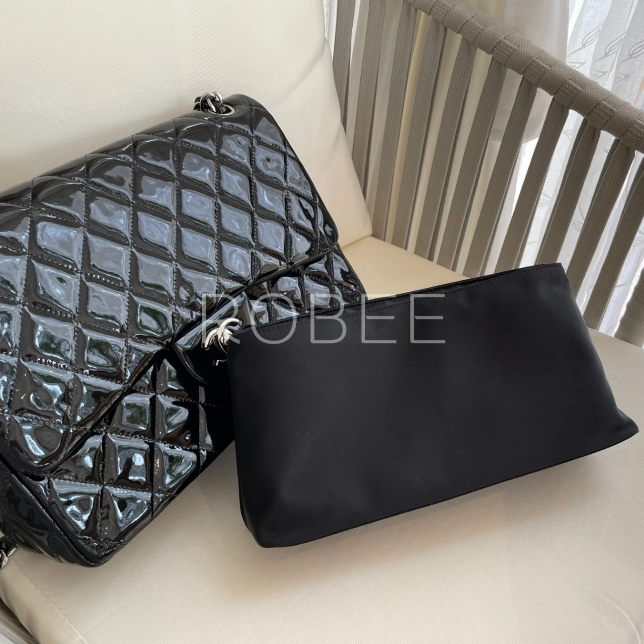 Per Fodere Chanel Cf, Sacchetti, Borse Portaoggetti, Borse Interne In Nylon, Rivestimenti Di Finitura Per Le Donne