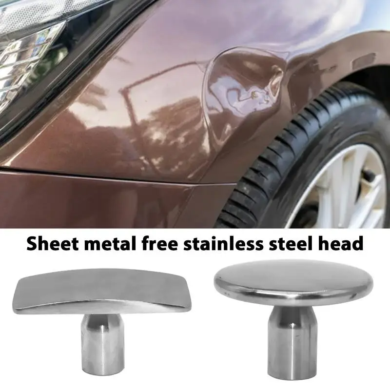 Dent Removal Tool Replacement Head Hammer For Auto Body Work Detachable Tap Down Tools Anti-Rust Leveling Hammer Head For Car
