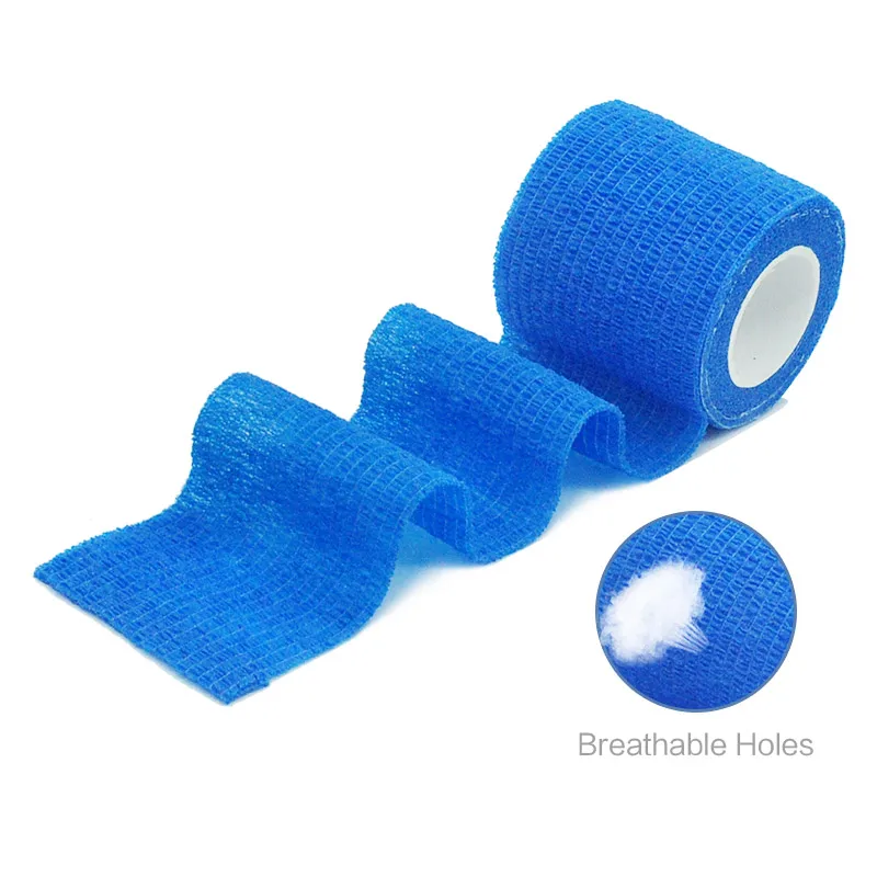 Kinesiology Tape Self Adhesive Elastic Bandage Sports Tattoo Breathable Cohesive For Injury Finger Wrist Ankle