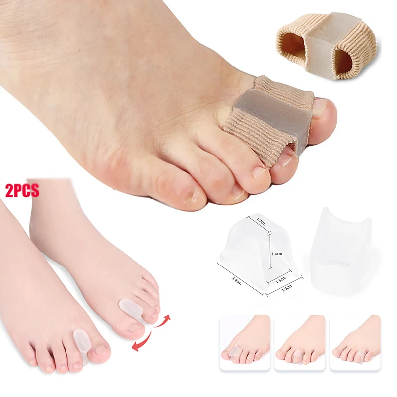 

Toe Separatorr Silicone Toe Spreader Separator Bunion Hallux Valgus Orthopedic Spacers Bunion Overlapping Hammer Foot Corrector