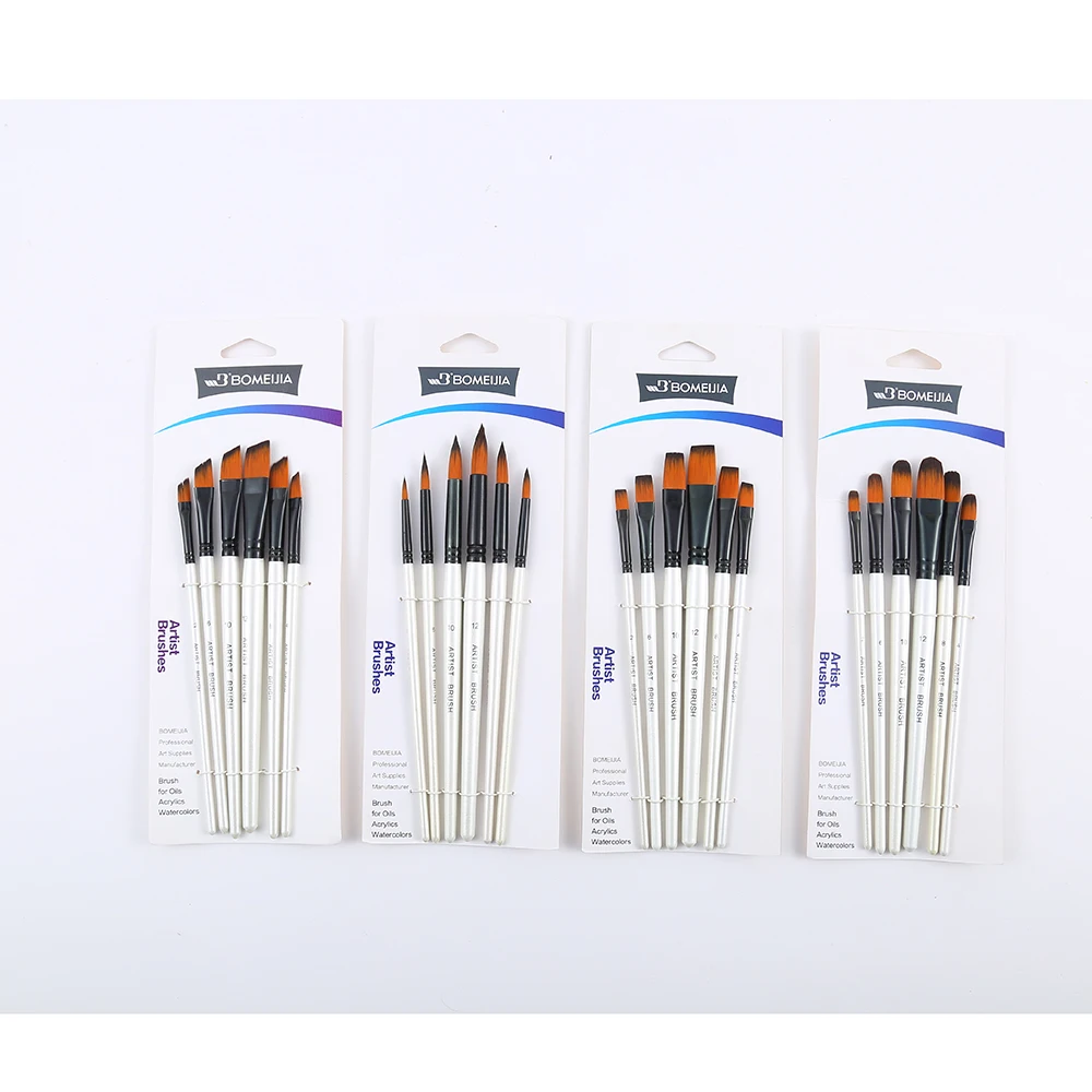 Professionelles Nylon Pinselset Für Öl- Und Aquarellmalerei_voghion.com