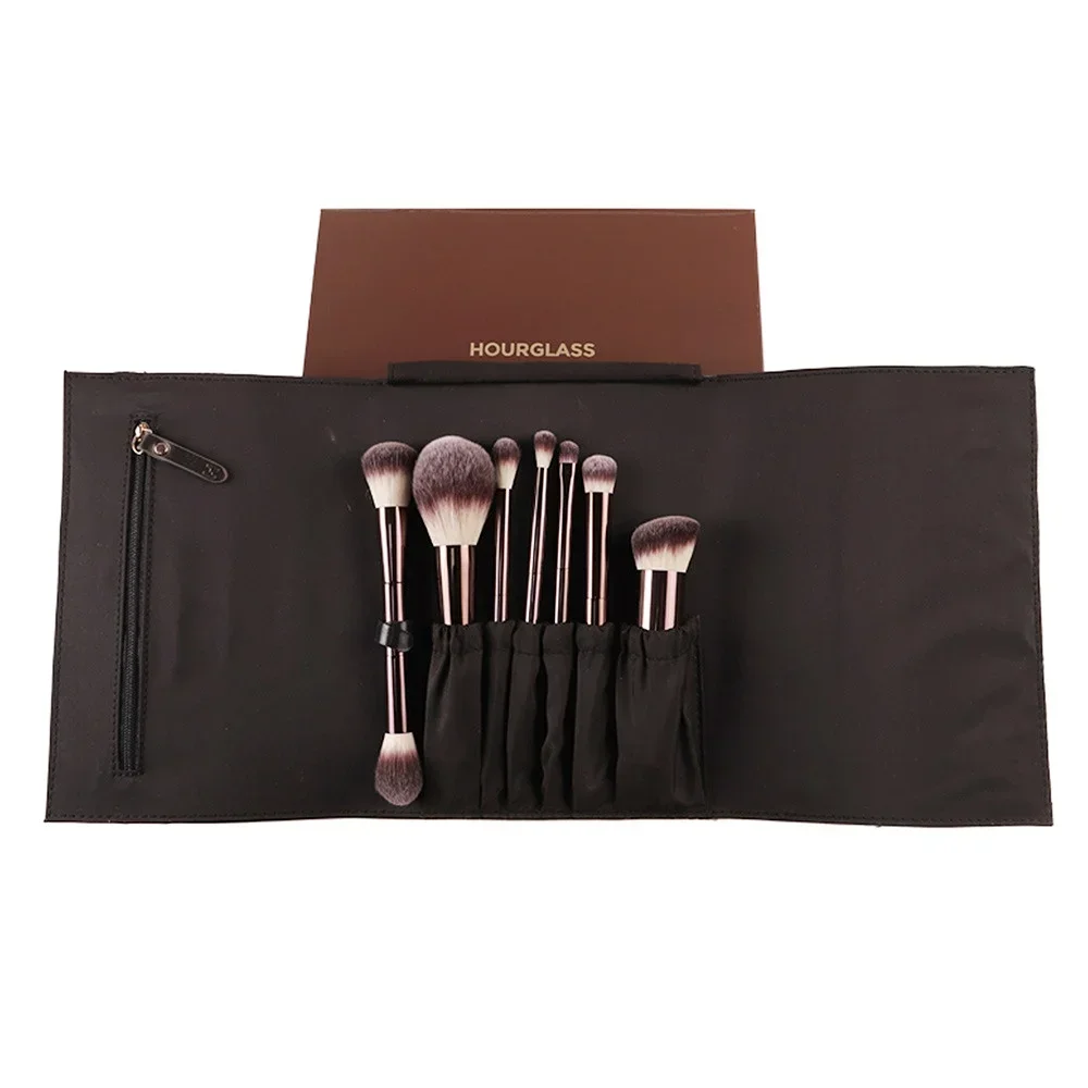 Hourglass Vegan Makeup Brush Set 7pcs High Quality Synthetic Hair