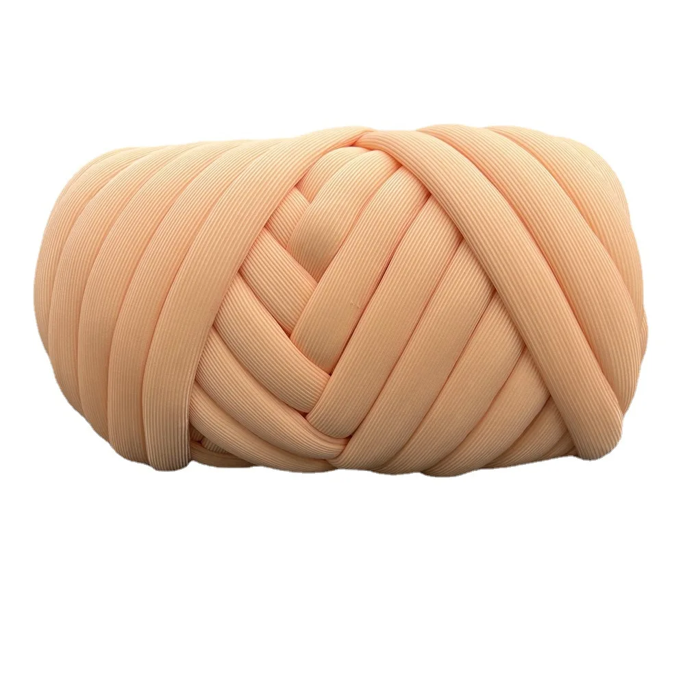 1KG New cool stripe line DIY extra coarse icelandic cloth stripe line hand-woven bag bag blanket cat nest line 5