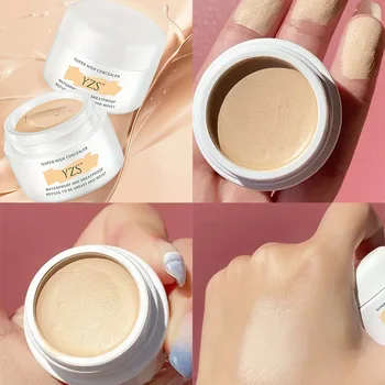 Waterproof Full Coverage Concealer For Tattoos Scars Acne Marks Dark Circles Natural Finish Foundation For All Skin Tones Nature