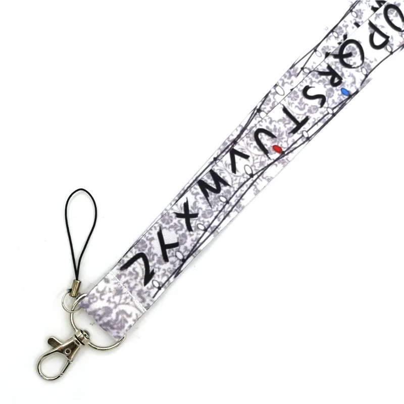 Alphabet letters Keychain Lanyards Id Badge Holder ID Card Pass thumbnail 6
