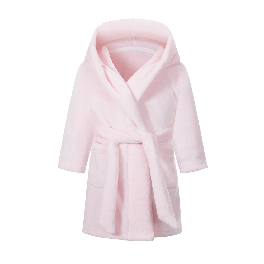 Child Bathrobe Children's Pajamas And Bathrobes 2-12Years