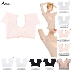 Reusable Washable M L Model T-shirt Shape Sweat Pads Perfume Absorbing Anti Underarm Armpit Sweat Pads