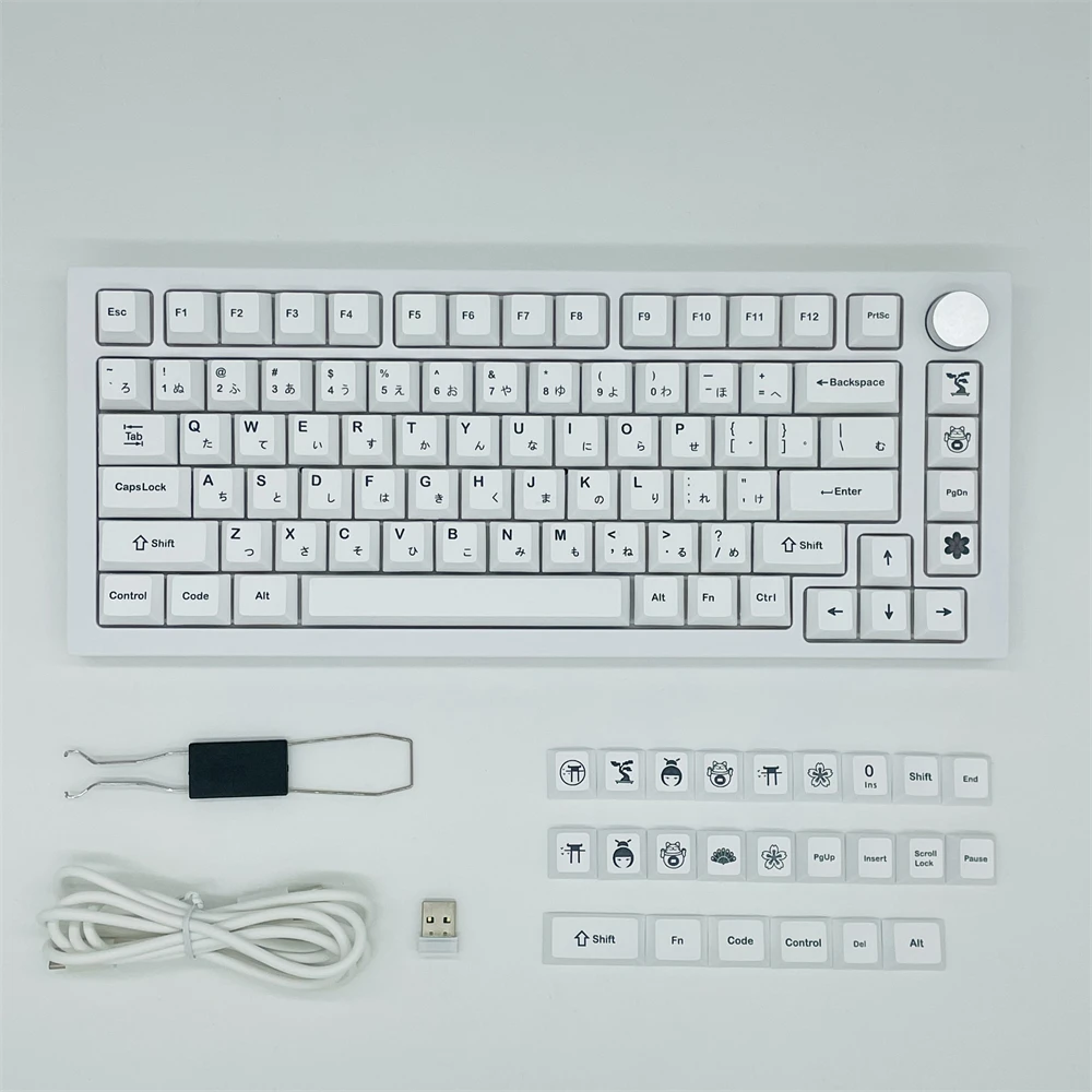 keyboard with touchpad for pc Next Time 75 Keyboard Mechanical Keyboard Bluetooth5.0+2.4Ghz Wired Type-C RGB Light With 3 Pin Gateron Yellow Pro Switches best keyboard for home office