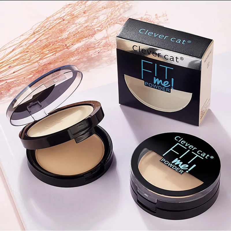 

Wholesale Fitme Double Powder Makeup Loose Powder Matte Mineral Concealer Finish Bronzer Contour Black Dark Skin Makeup