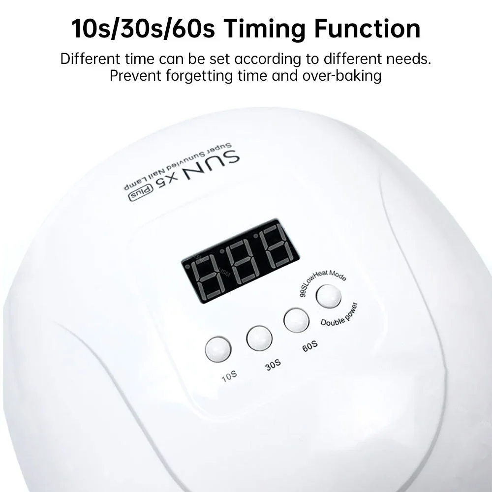 Nail Lamp UV LED 120W Nail Dryer 4 Timer Settings 36 LEDs For Curing All Gel Polish
