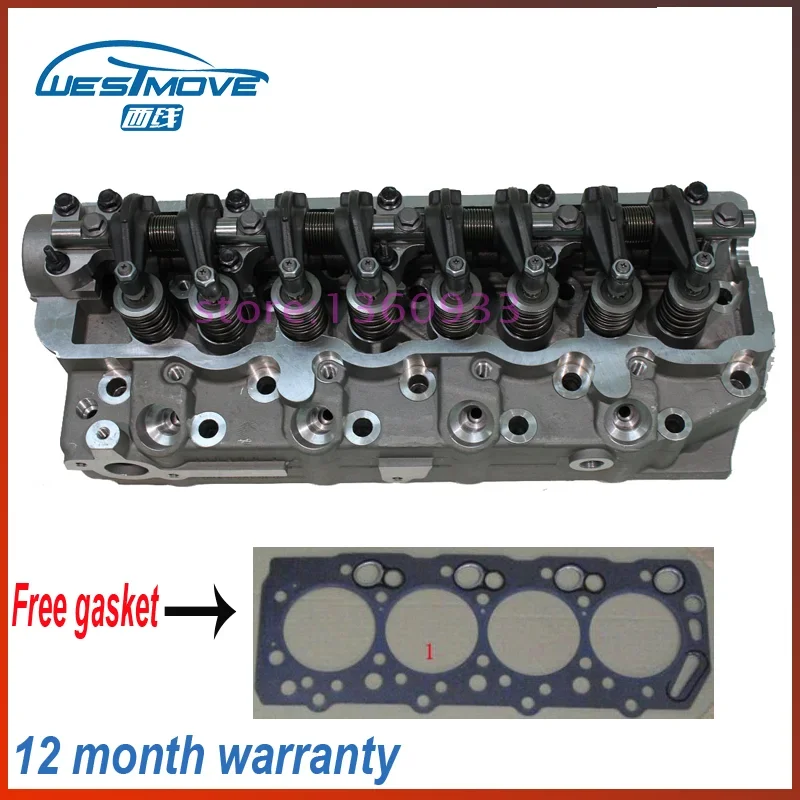 4D56T 4D56 D4BH D4BA complete Head Assembly ASSY For Kia Besta Bongo For Hyundai H1 H100 Mitsubishi 2.5L MD348983 908613