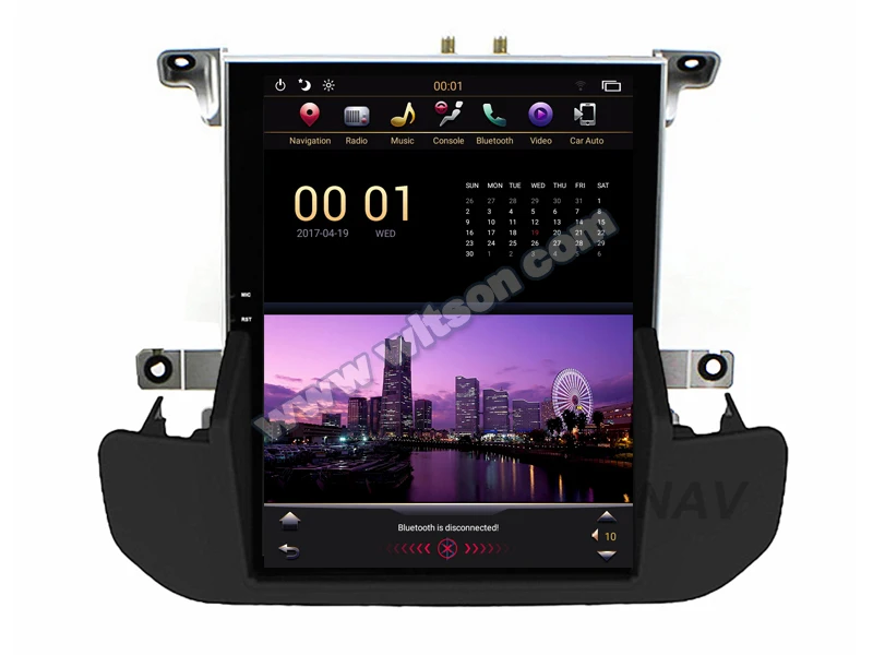 

WITSON Android 9,0 Tesla Auto Stereo для Land Rover Discovery 4 2009-2016 AI Voice Carplay WiFi GPS