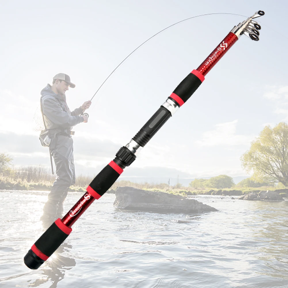 Telescopic Spinning Fishing Pole Ultra Hard 1.8mm Sea Fishing Spinning
