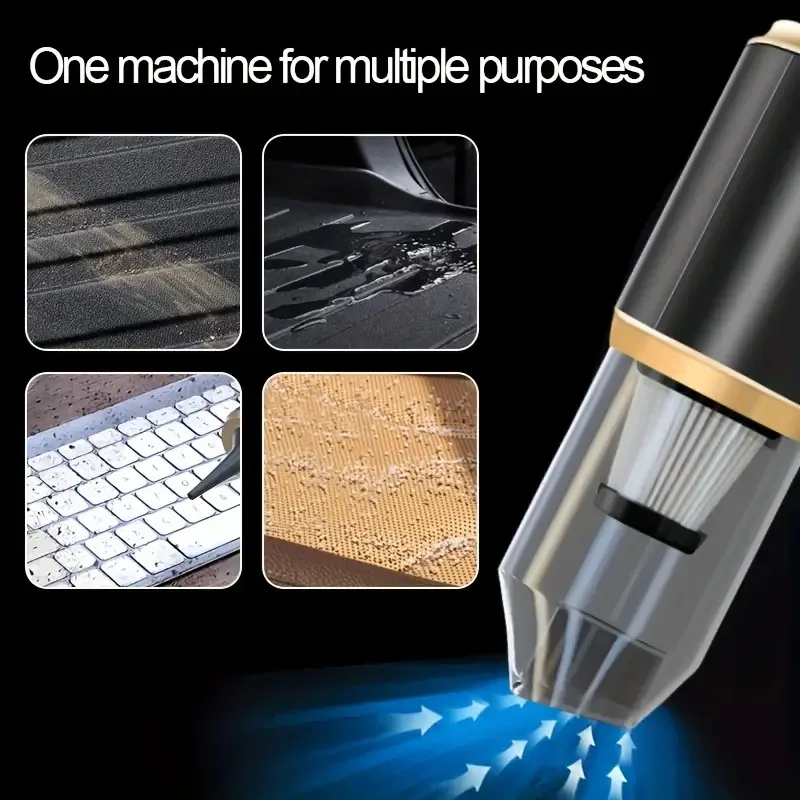 95000Pa Car Vacuum Cleaner Strong Suction Mini Duster Portable Wireless for Cars Home