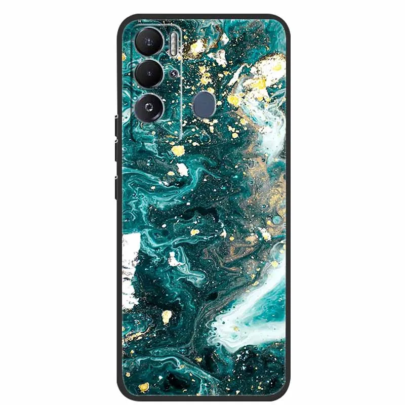 Animal Print Soft Silicone Shockproof Phone Case with Bumper Coque