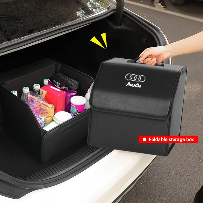 Collapsible Car Trunk Storage Case Portable High Capacity Organizer Tool Box Interior