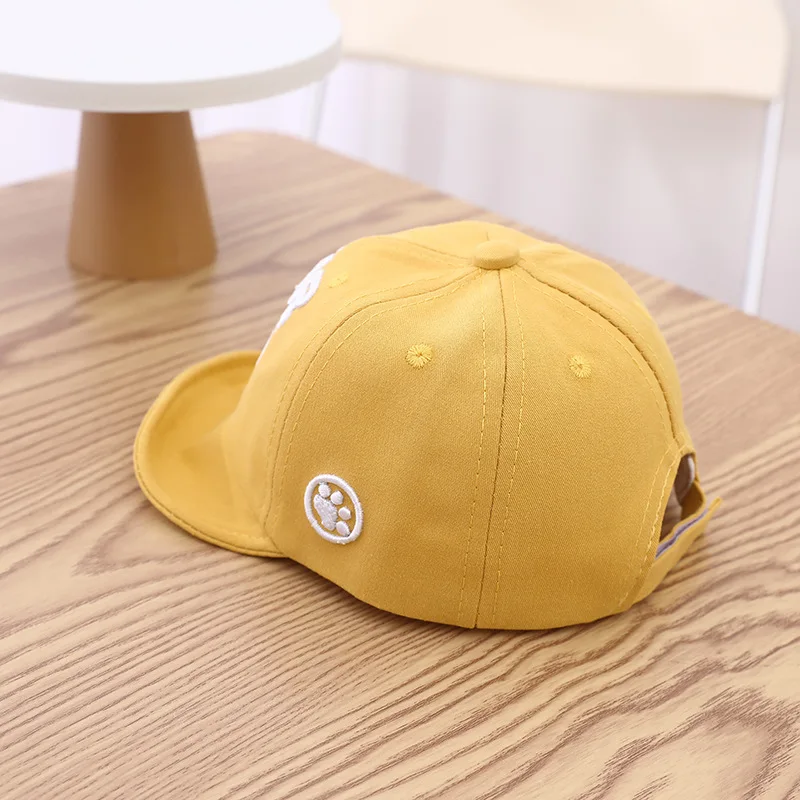 Summer Outdoor Baby Baseball Cap Cartoon Bear Baby Boys Girls Sun Hat Toddler Soft Letter Kids Children Beach Caps baseball cap baby hat kids caps