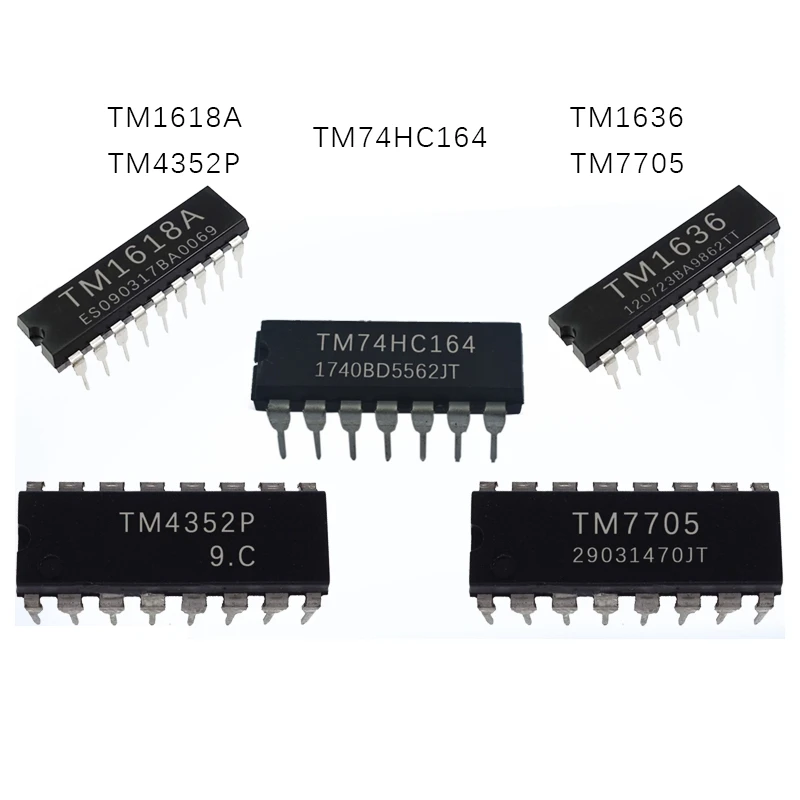 

1PCS TM74HC164 TM4352P TM7705 TM1636 TM1618A