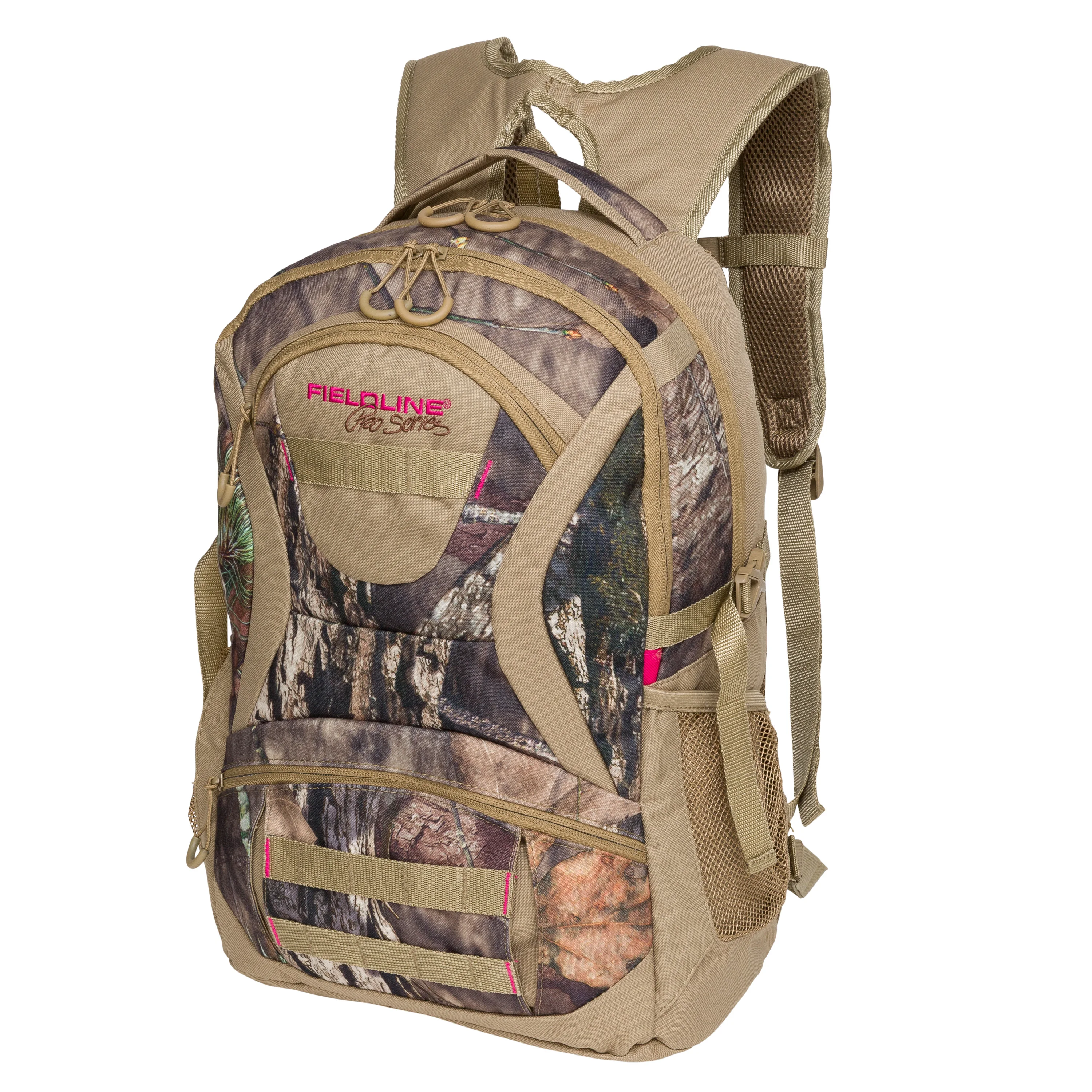 Binocular Bag Realtree Edge Unisex Adjustable Harness Stowable Cleaning Cloth Ventilated Design Rear Pocket Mesh Side Pockets 3