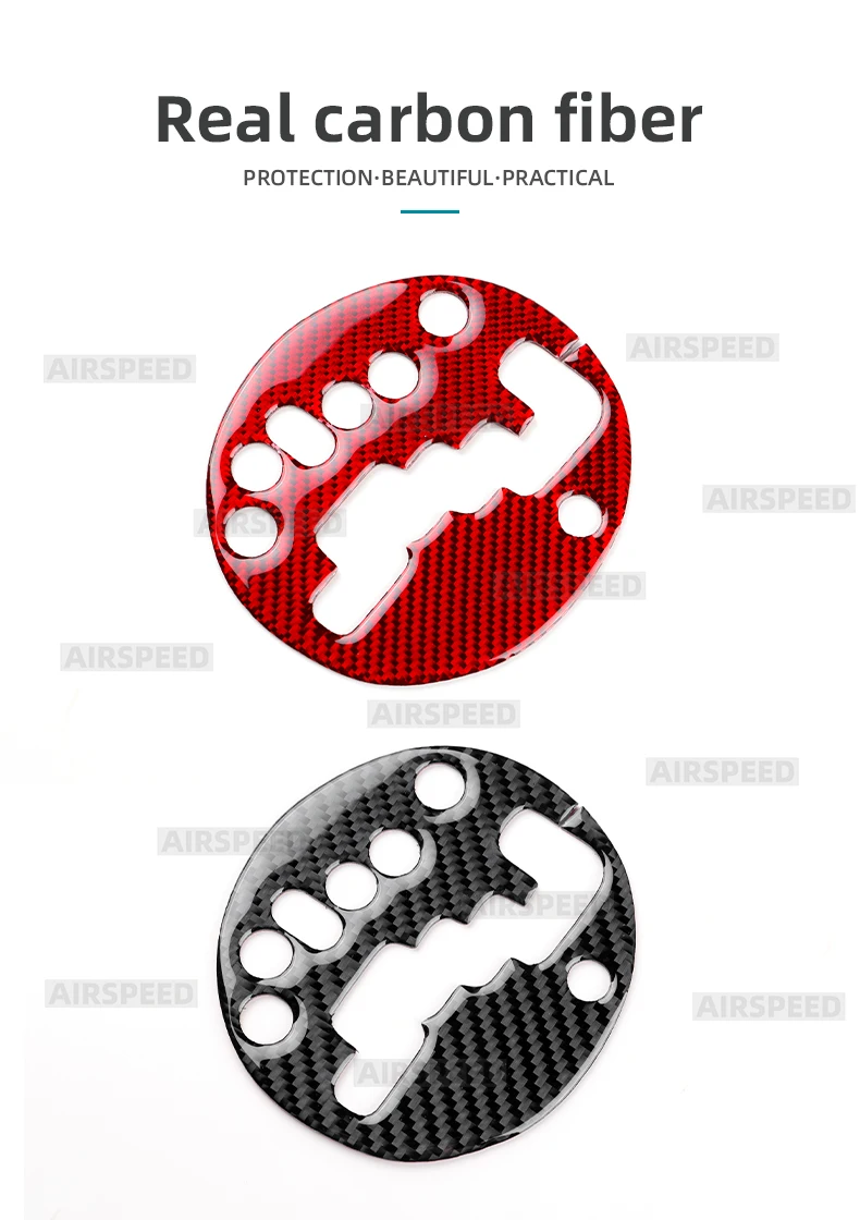 Für Suzuki Swift ZC31S 2005-2010 Echte Weiche Carbonfaser-Aufkleber LHD RHD Auto Schalthebel Innenverkleidung Innenausstattung Zubehör – Detail 2