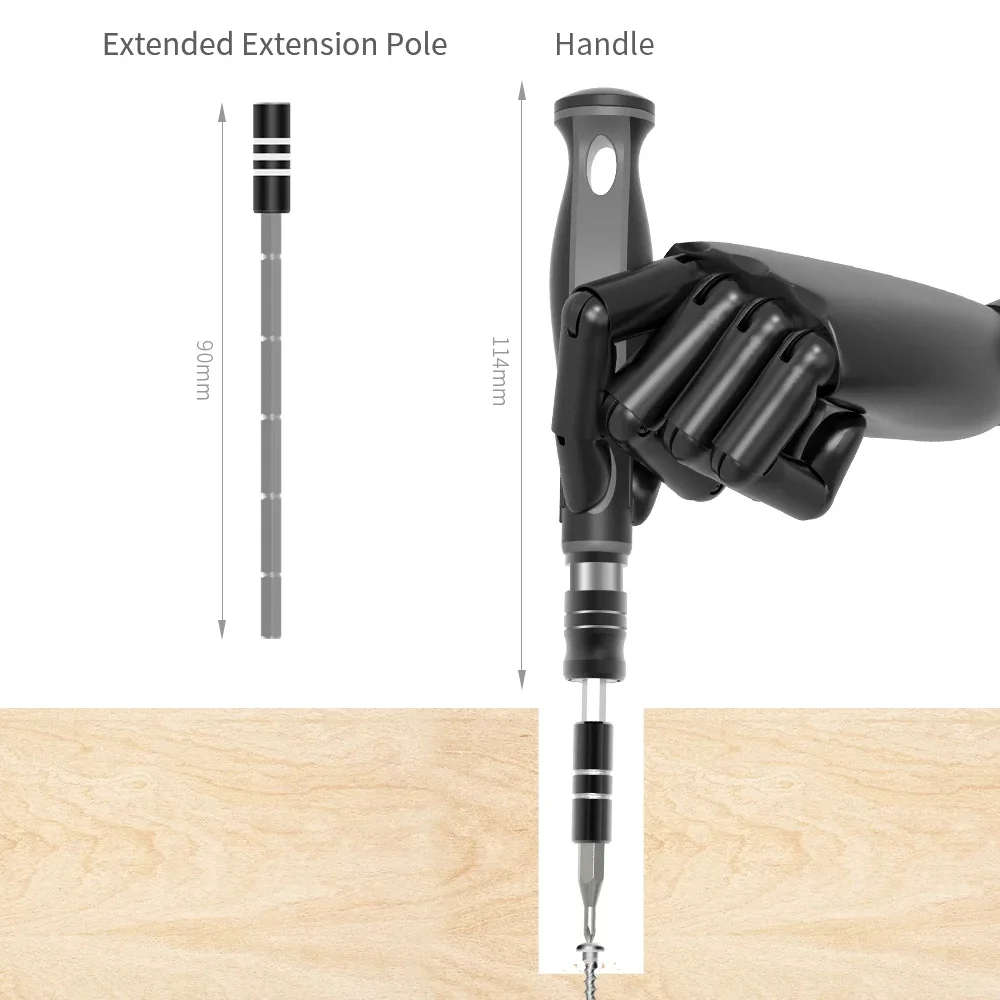 48 in 1 Precision Screwdriver Set Manual Hand Tool Kit Magnetic Mini Small Bits for Xiaomi Mobile Cellphone Watch Repair Home PC