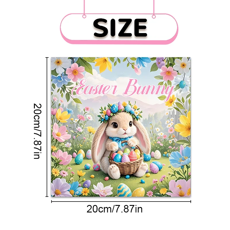 Adult Picture Book: Enchanting Easter Bunny Coloring Book with Dreamy Scenes for Relaxation and Creativity 2