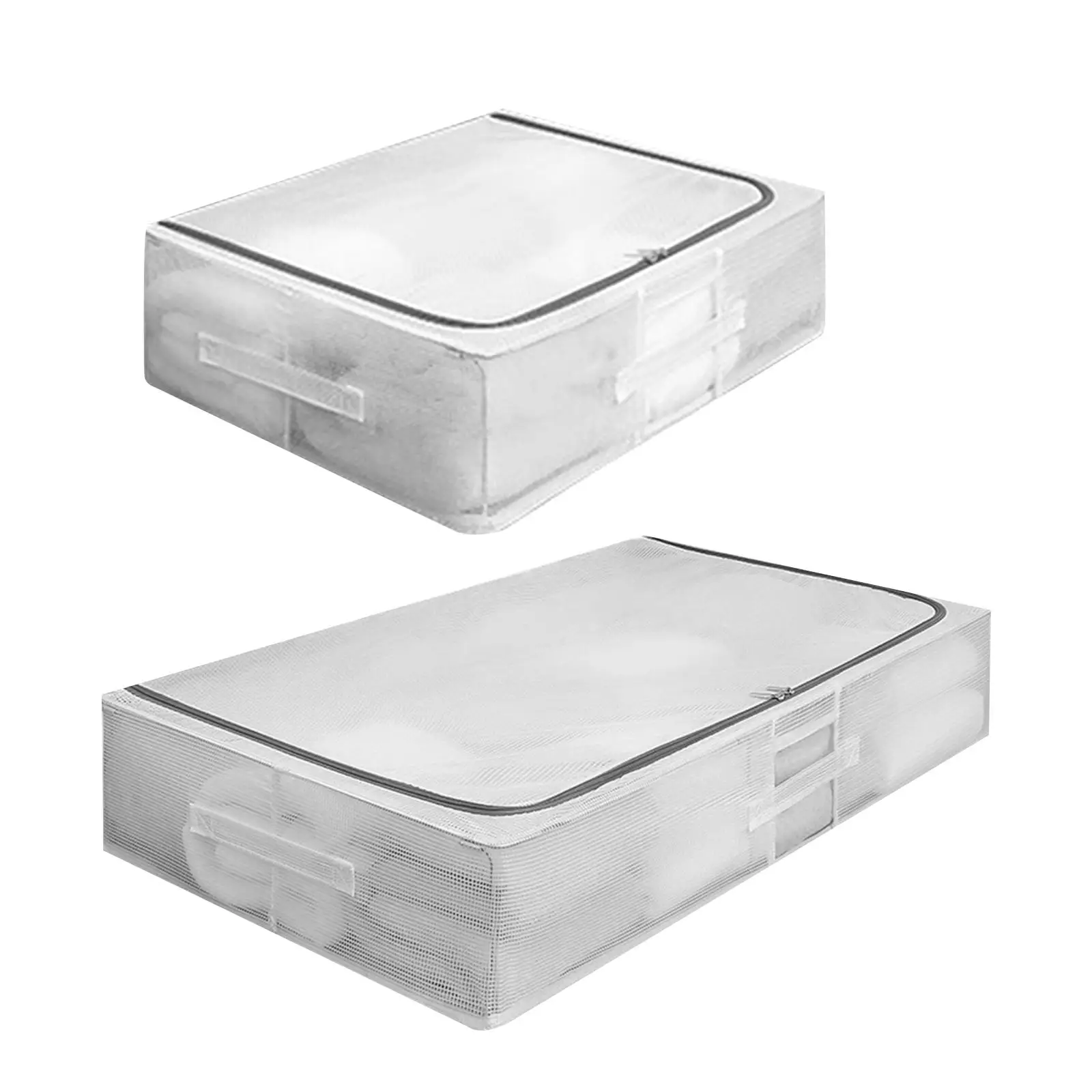 Foldable Under Bed Storage Bags Organizer Bins With Zipper Container