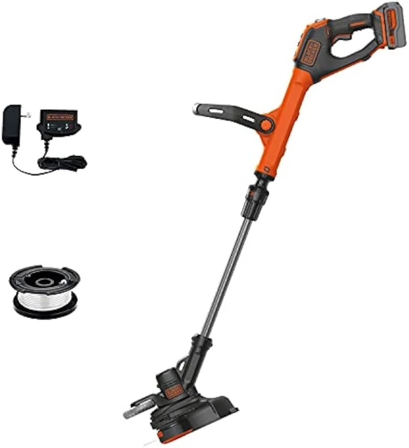 Black & Decker 20V MAX Lithium String Trimmer and Edger with 2A