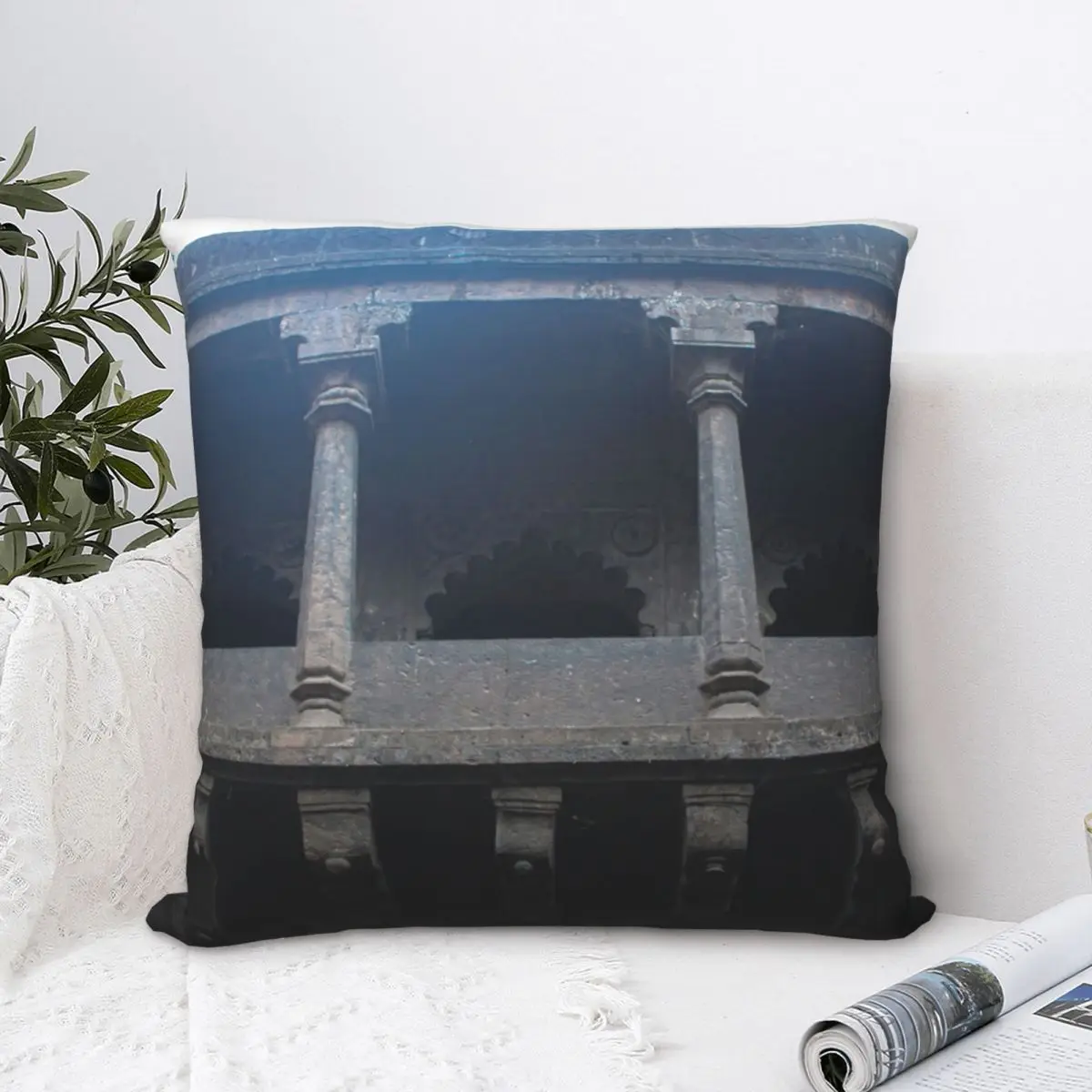 Ancient Artwork Square Pillowcase Polyester Pillow Cover Velvet Cushion Zip Decorative Comfort Throw Pillow For Home Bedroom american police flag pillow cover pillowcase square throw pillow case home decorative sofa armchair bedroom