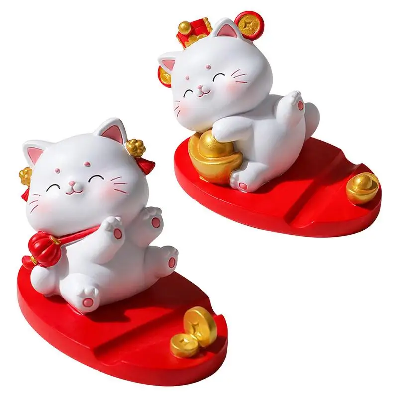 Supporto Universale Per Cellulare Supporto Per Telefono Lucky Cat Supporto Per Cellulare Supporto Per Telefono Cellulare Home Office Decorazione Da Ta