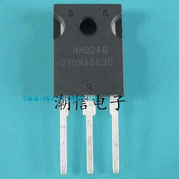 

5PCS/LOT G30N60C3D HGTG30N60C3D TO-3P