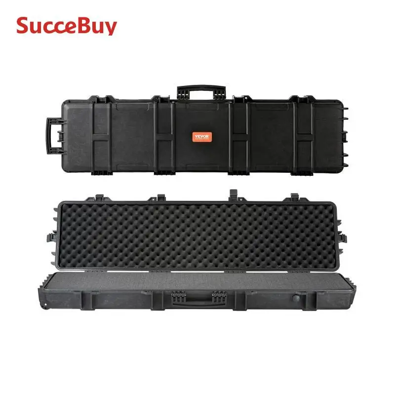 VEVOR Portable Waterproof Rifle Hard Case Storage