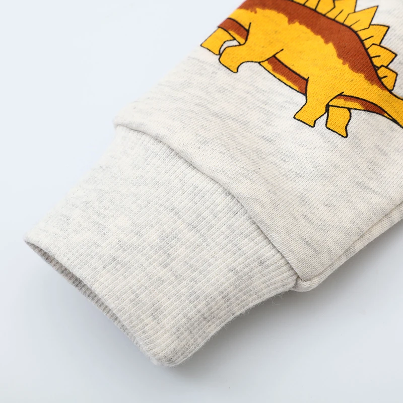 Children's Clothing Kids Clothes Toddler Boys Outerwear Cartoon Dinosaurs Sweatshirt Spring Autumn Tops Hoodies