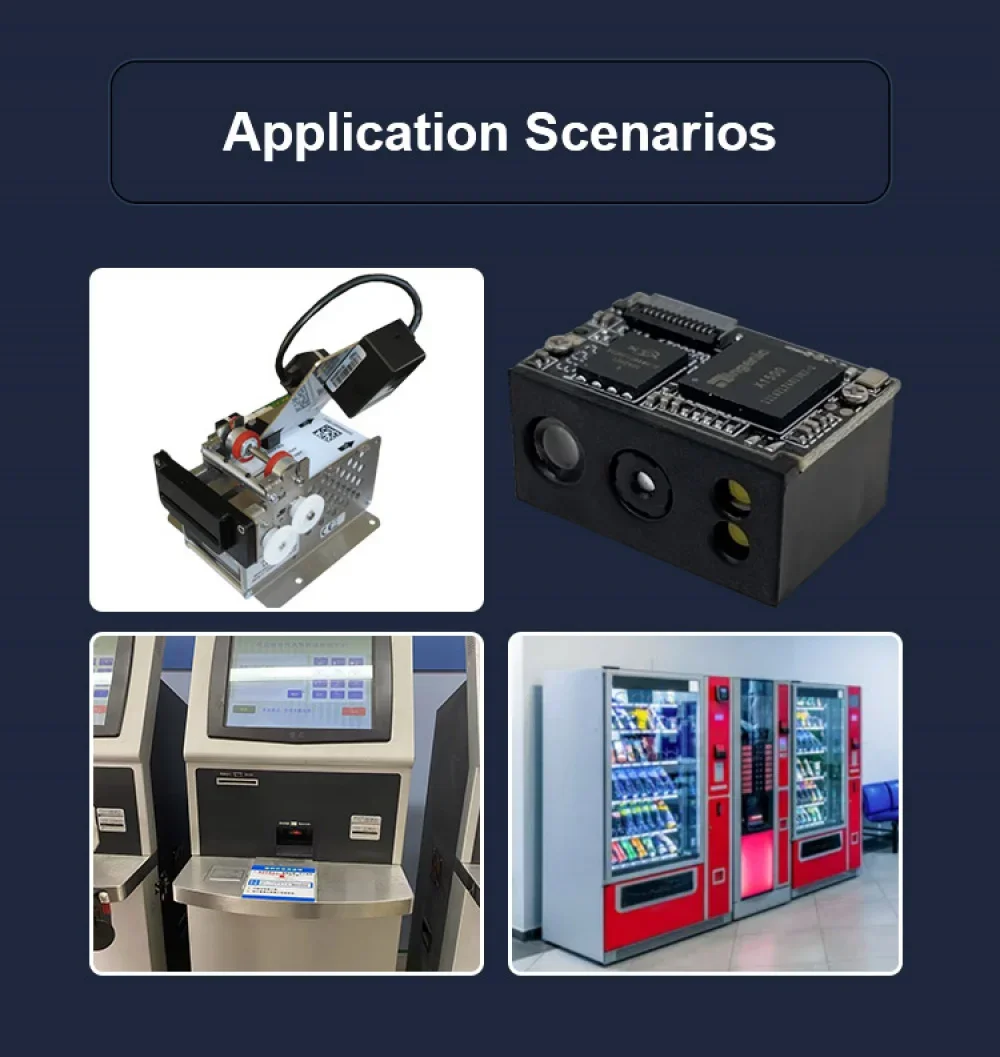 Kiosk Mini USB QR Code Reader2D1D CMOS Barcode Scanner Module