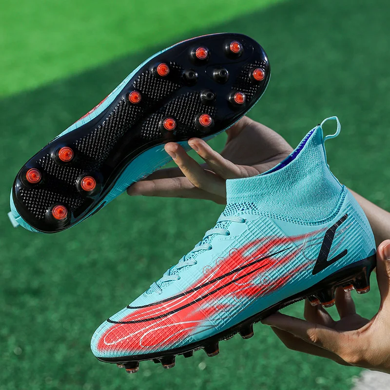 Kid Qualität Fußball Schuhe Mbappe Fußball Stiefel Futsal Chuteira Campo Stollen Männer Training Turnschuhe Ourdoor Frauen Schuhe TF/AG| | - AliExpress mbappe fußballschuhe