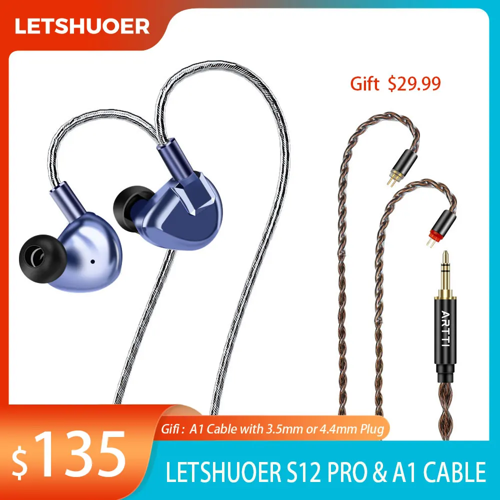 Letshuer Shuoer S12 Pro IEM 14 8mm 