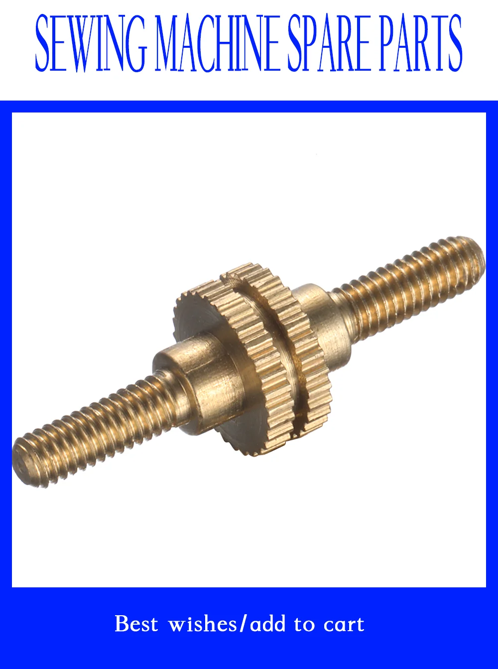 For BARUDAN Embroidery Machine Parts Accessories Hoop Adjust Screws Slotted Copper Size M3.5 Length 30MM