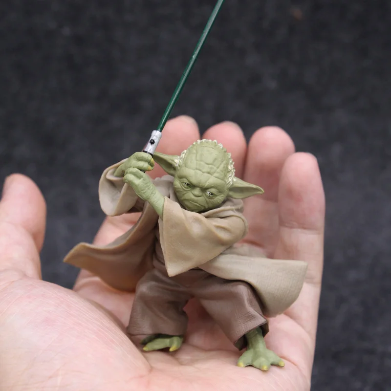 Starwars Characters Master Yoda With Sword Action Figure Toys The Force