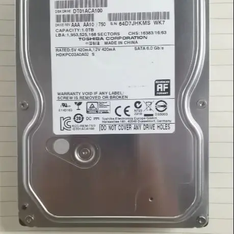 For DT01ACA200 2TB DT01ACA100 1TB 7 2K 64M PMR SATA 3 5 monitoring desktop storage hard