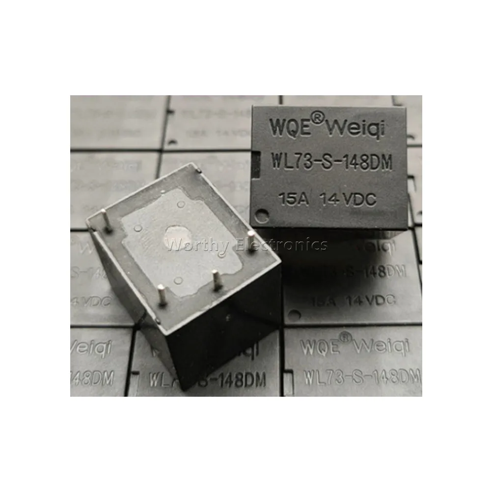 Free Shipping 10PCS/LOT WL73-S-148DM WQE Weiqi 15A 4PIN Relay 48V 48VDC