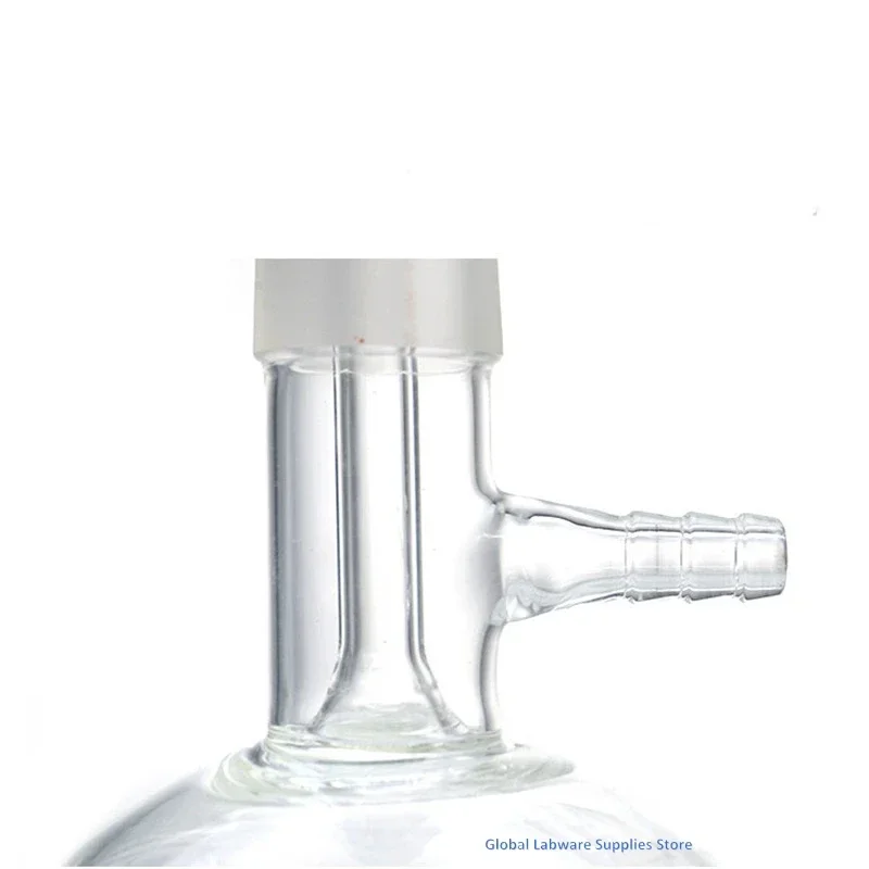Lab Separatory Funnel Lab Glass Supplies 1pcs 30ml To 1000ml 24# Standard Grinding Port Filter Funnel Honeycomb Plate Funnel with Side Suction Mouth