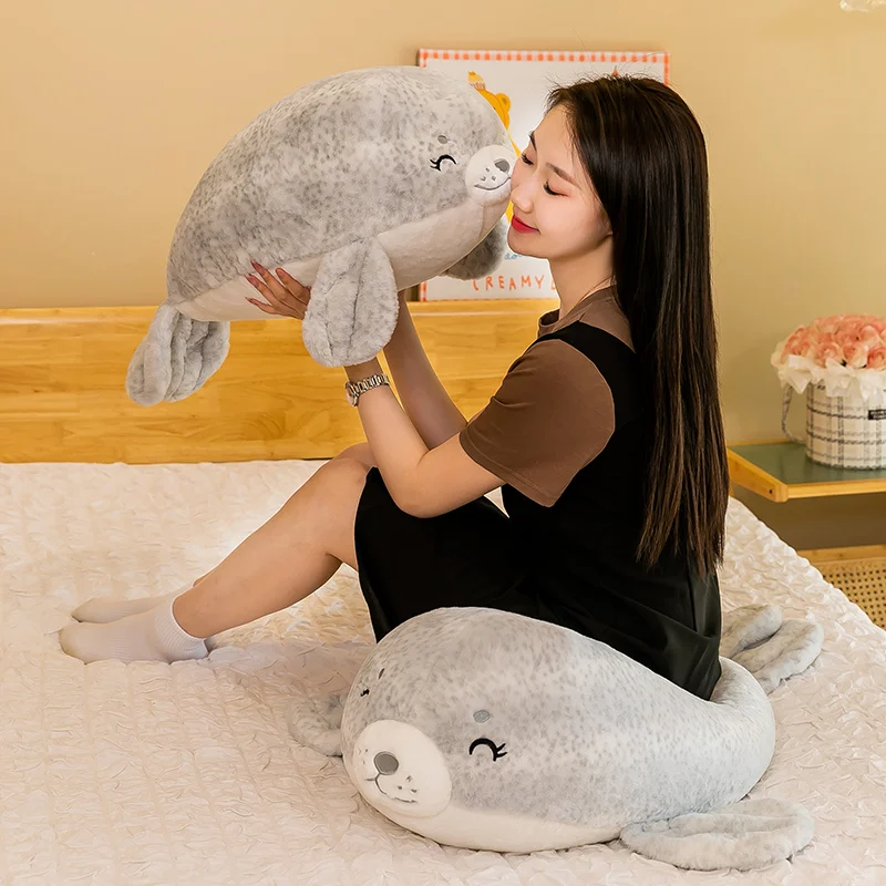 Kawaii Therapy Mochi Seal Plush - Jumbo Edition