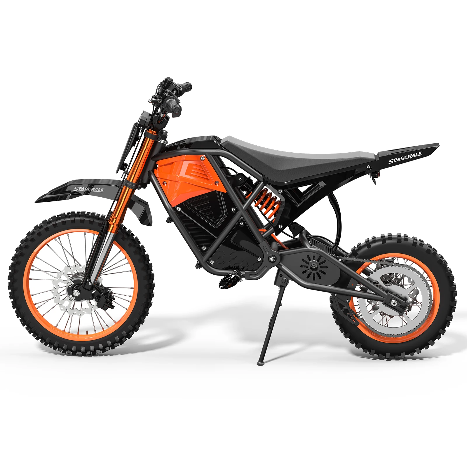 Electric Dirt Bike for Teens Adults,48V Electric bike with 3000W Peak Power Motor,Electric Motorcycle with 14"/12" Fat Tire